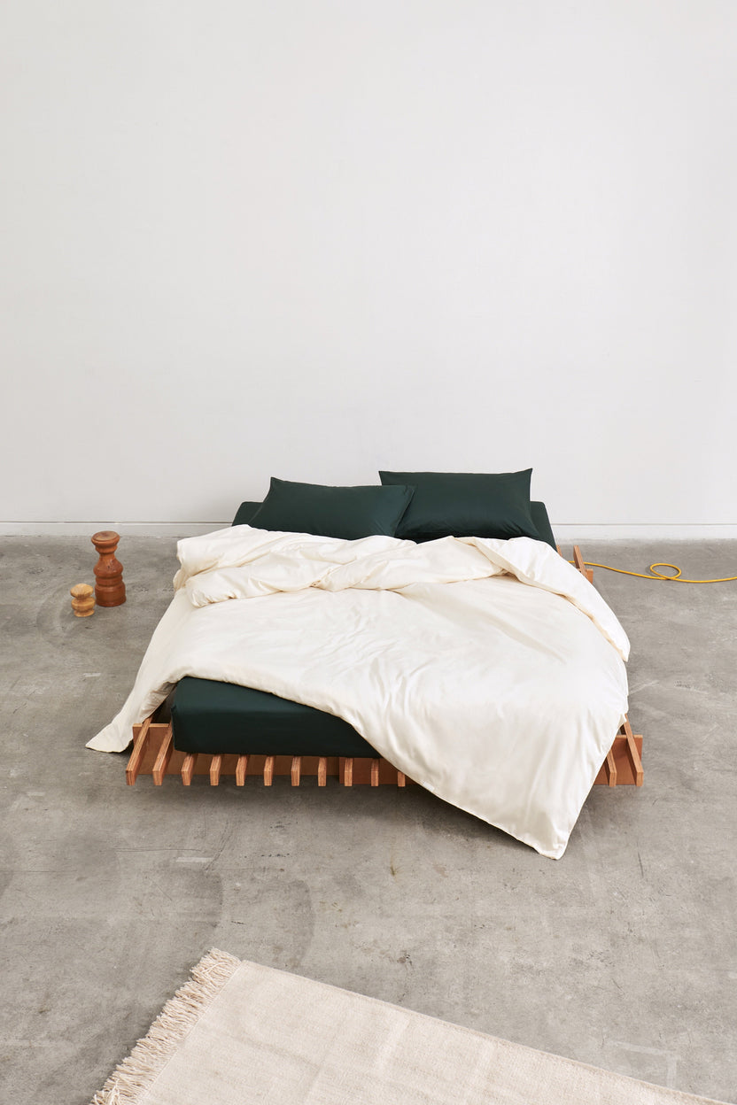 Duvet Cover and Sham Set in Natural